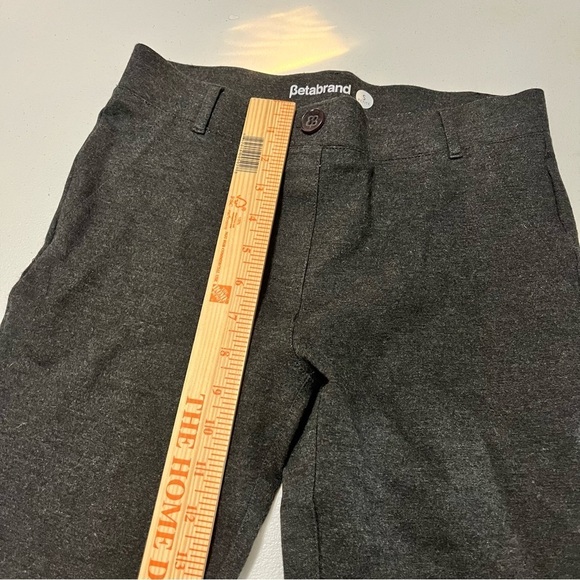 Betabrand Skinny Leg Classic Dress Yoga Pants Charcoal Gray Small Petite SP O - Picture 7 of 8